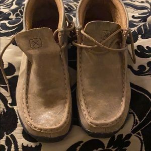Twisted X Chukka Driving Mocs : Youth 3 Womens 6